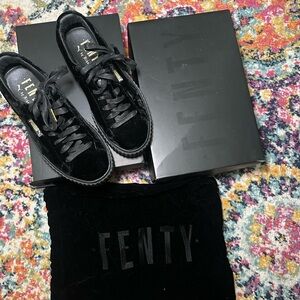 Fenty Women's Black Platform Shoes
